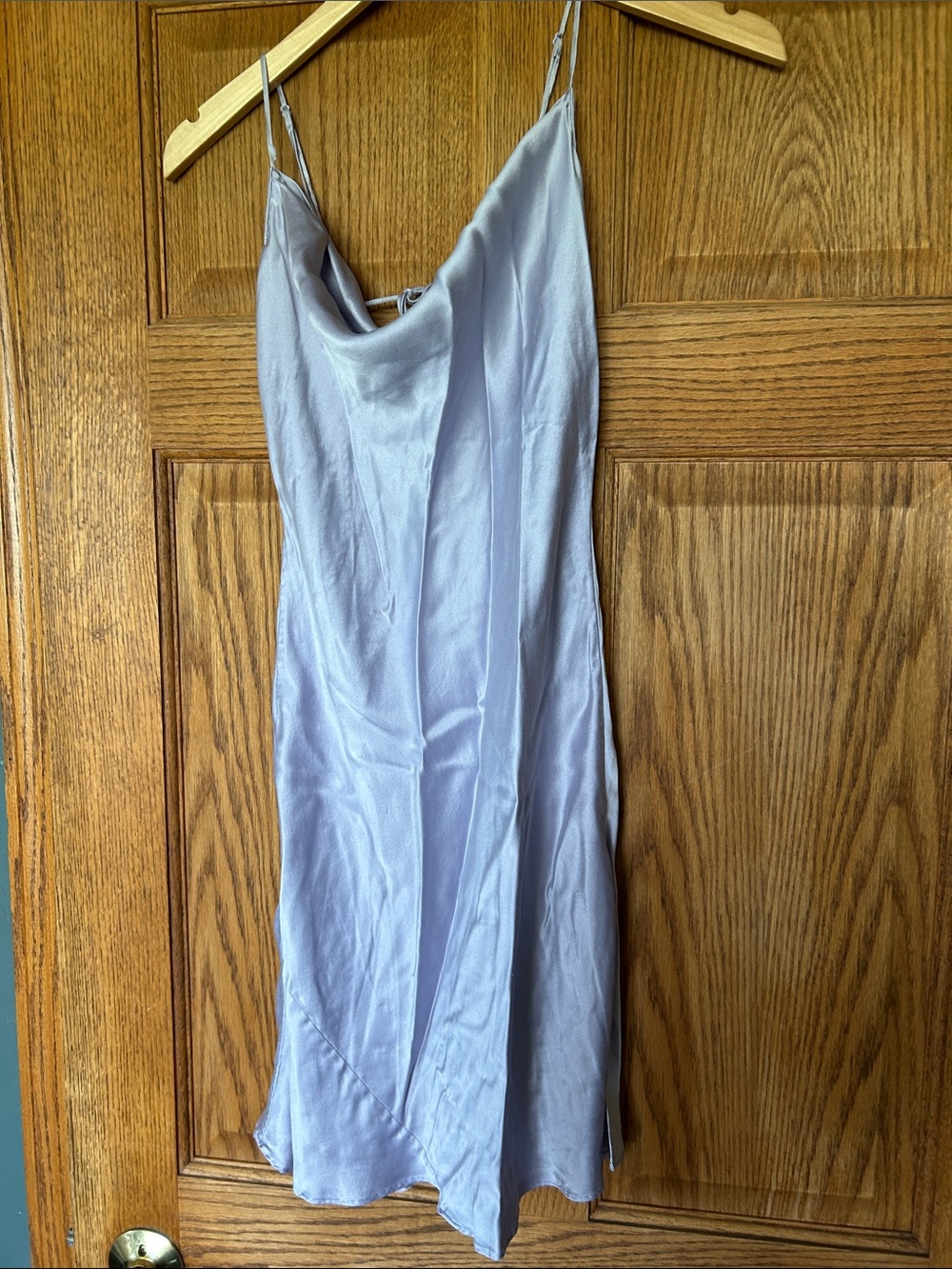 Victoria's Secret Lavender Silk Slip Chemise